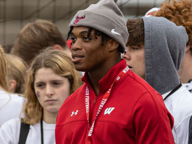 Wisconsin hosted 2025 tailback Isaiah West this weekend. 