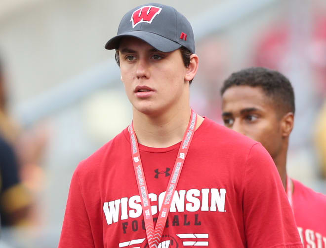 Two-star offensive lineman Barrett Nelson committed to Wisconsin on Saturday. 