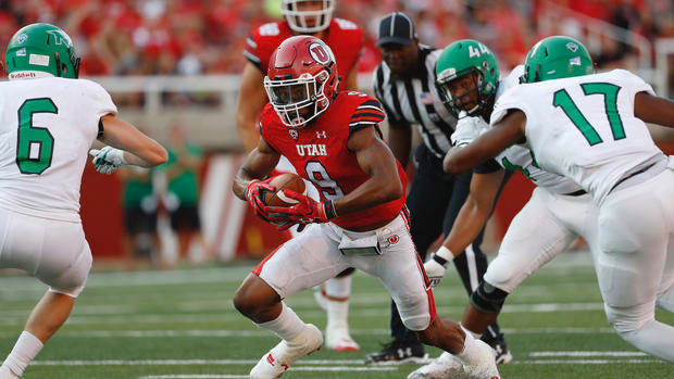 WR and Oregon transfer Darren Carrington has been an immediate impact player for Utah