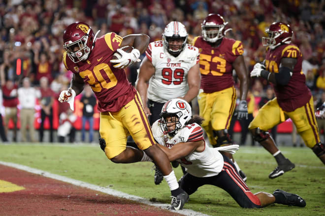 Francis Bernard and the defense had no answers for USC’s game plan.