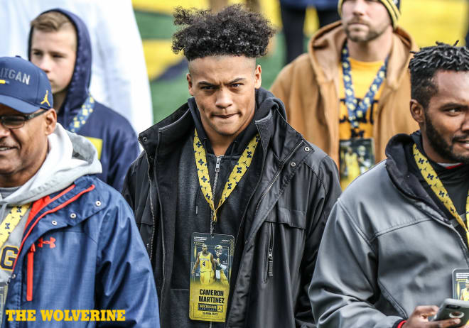 Three-star athlete Cameron Martinez now has a Michigan offer to consider and it's giving him a lot to think about.