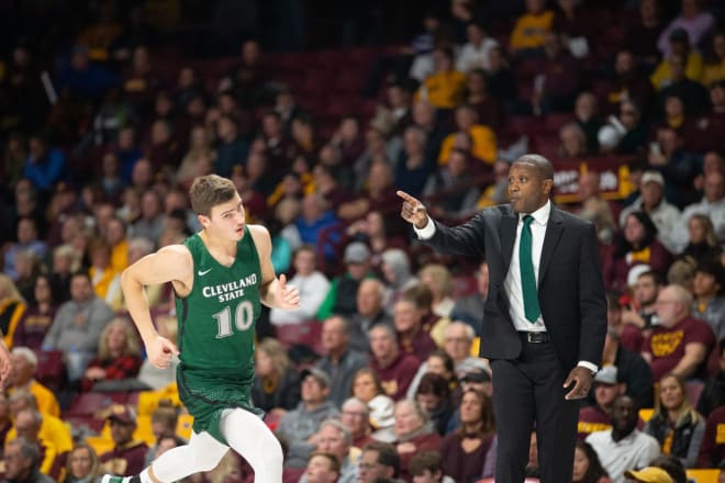  Dennis Gates was named the Horizon League coach of the year in all both of his first two seasons at Cleveland State