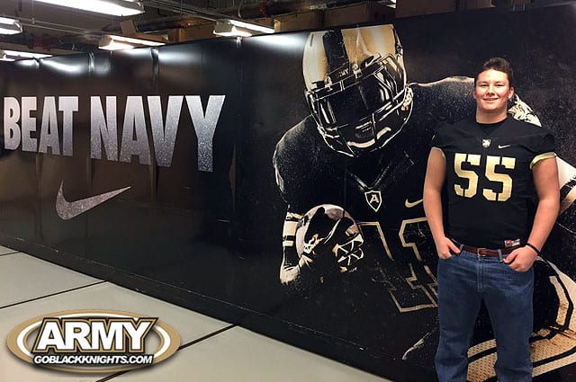 Will  Harmon Saint Germain be the Army Black Knights' first 2018 O-lineman commit?