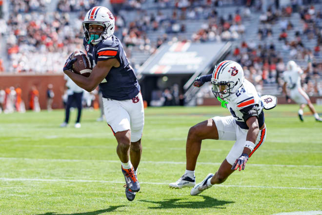 Lewis was a standout all spring for Auburn including the A-Day game.