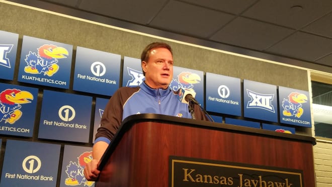 On Thursday afternoon, Kansas head coach Bill Self met with the media in Lawrence