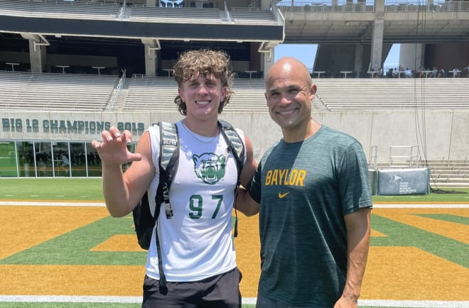 Tatum Evans enjoyed visit to Baylor and envisions Waco as his next home
