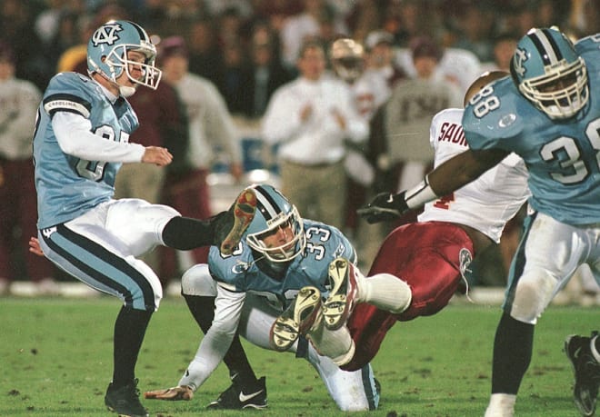 Josh McGeee was the primary placekicker for some of the best UNC football teams ever assembled. 