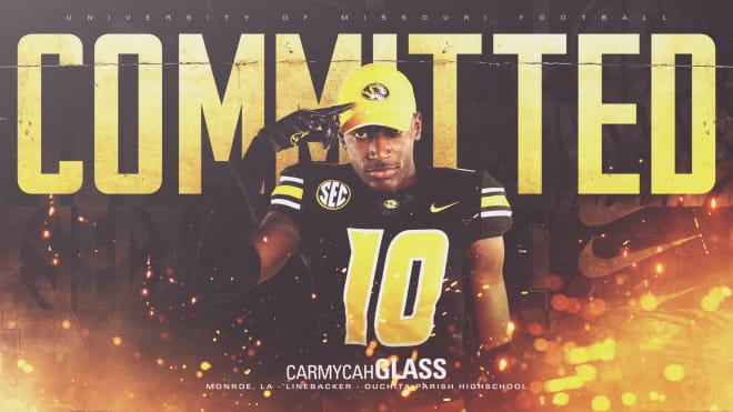 Louisiana linebacker Carmycah Glass committed to Missouri just a couple days before National Signing Day in February.