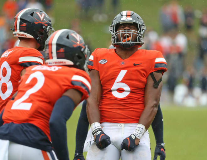 All-ACC inside linebacker Nick Jackson leads UVa defensive players with 24 career starts.