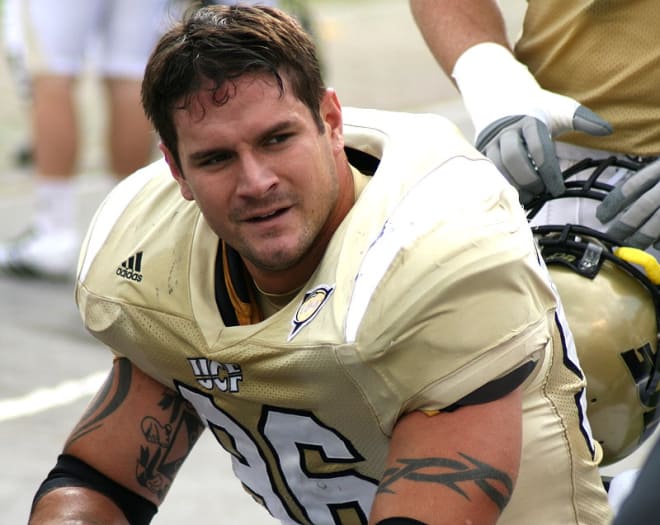 DE Chris Welsh, seen here during the final game of his career in Nov. 2006, was UCF's first commit in the 2002 class.