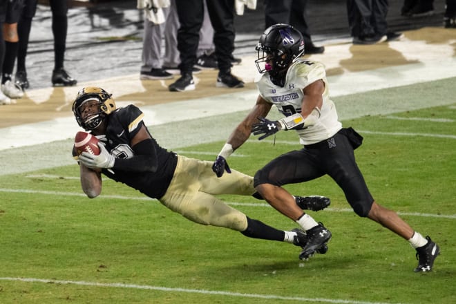 Purdue wide receiver David Bell (Getty Images)