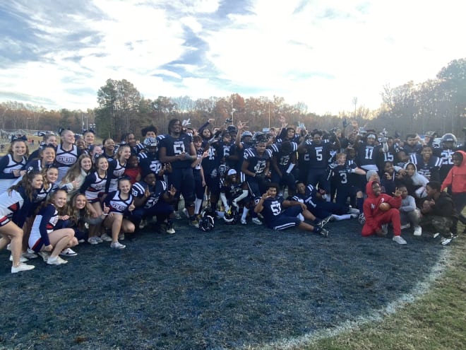 Dinwiddie captured it's first regional title since 2016 after defeating King George 47-41 in OT. 