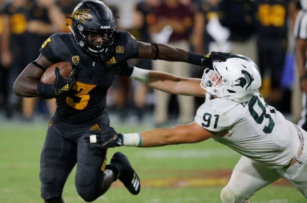 2017 Top-75 prospect RB Eno Benjamin more than lived up his accolades during his time in Tempe