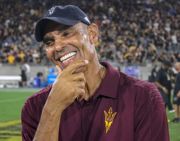 With a large number of returning starters in 2021, ASU head coach Herm Edwards has a good reason to smile