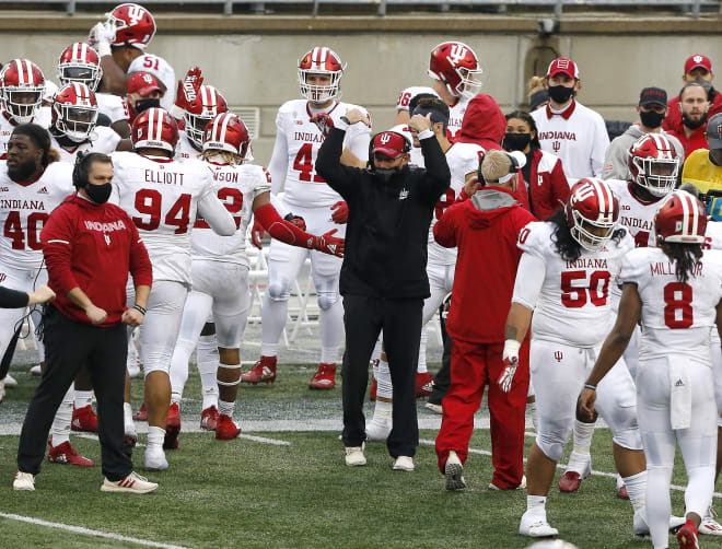 Indiana Hoosiers football head coach Tom Allen was promoted from defensive coordinator to head man following the 2016 campaign.