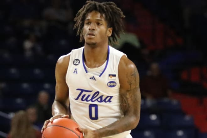 Jesaiah McWright scored 16 points for Tulsa -- all in the second half.