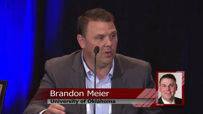 Brandon Meier was at Oklahoma for 12 seasons before deciding to return home to Nebraska. 