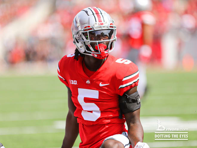 Ohio State remains confident in cornerback Denzel Burke. (Birm/DTE)