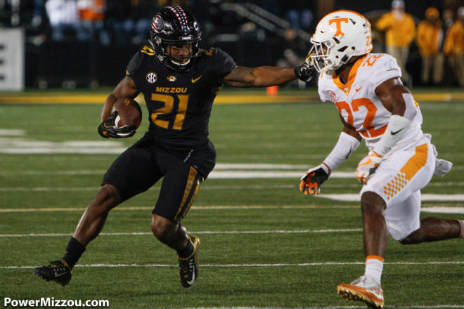 Witter ran for a career-high 216 yards against the Volunteers on Saturday night.