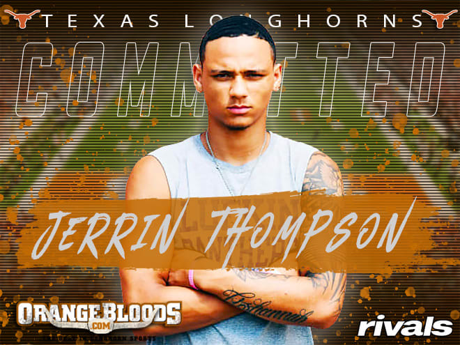 Safety Jerrin Thompson is Texas' 14th commitment in the 2020 class. 