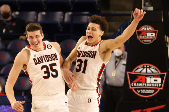 Davidson Wildcats guard Kellan Grady 