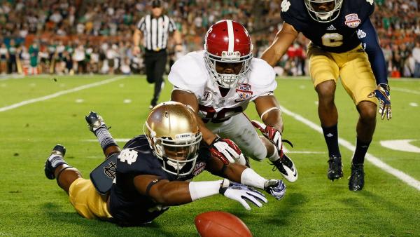 Alabama and Notre Dame Move Up in College Football Playoff