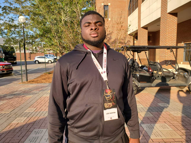 Rivals100 DT and Auburn commit Lee Hunter made a surprise visit to FSU on Saturday.
