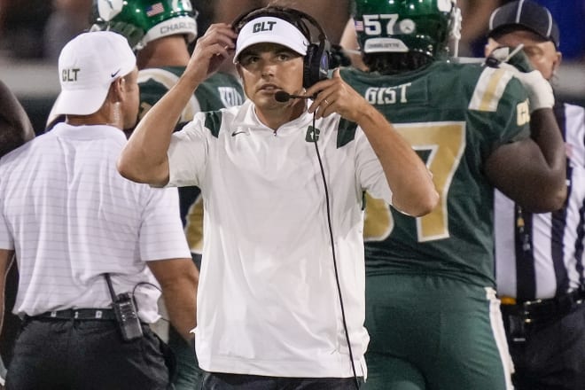 Charlotte coach Will Healy is considered one of the top young CFB coaches in the country