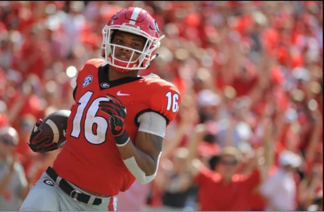 Demetris Robertson was one of 27 newcomers who saw action Saturday.