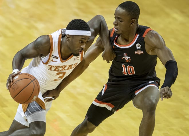 New SMU guard Zach Nutall (right) was the Southland Conference Player of the Year at Sam Houston State this past season.