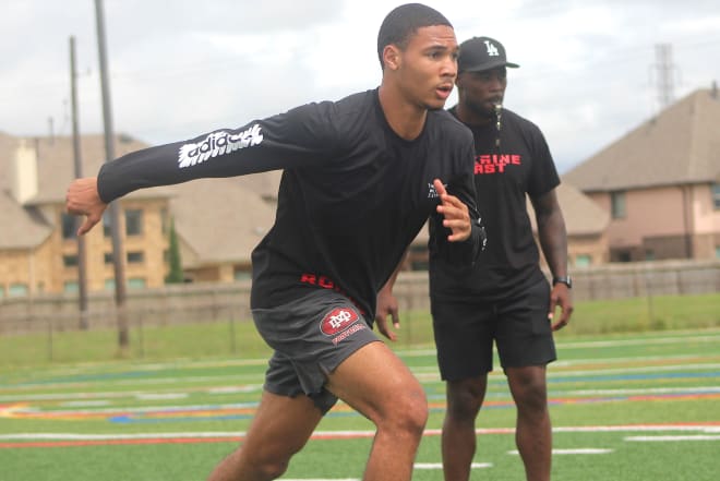 Rivals250 wide receiver Cristian Dixon holds a Michigan offer. 