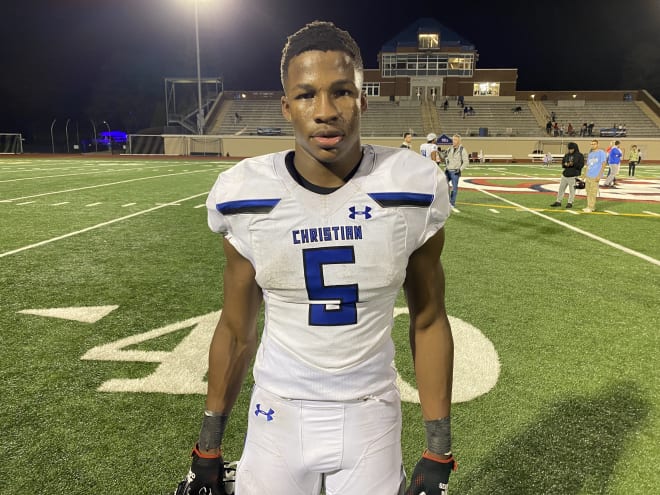 Charlotte Christian senior running back Kyron Jones had 78 rushing yards and a touchdown in a 52-7 win over Arden (N.C.) Christ School last Friday.
