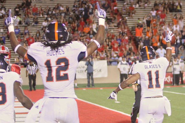 In the 2013 season opener the Roadrunners beat New Mexico by driving 99 yards for the winning score by David Glasco II.