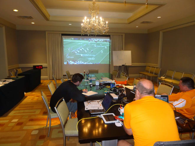 Gameplanning is hands-on approach by the offensive staff