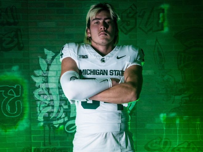 Wyatt Hook on Michigan State official visit on Dec. 8 through Dec. 10 (Photo courtesy of Wyatt Hook)