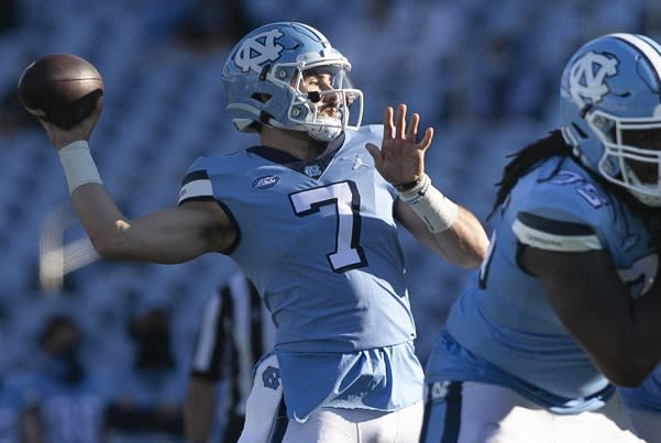 Sam Howell was at his very best Saturday, and good thing for UNC, because the selfless star had to be for the Heels to win.