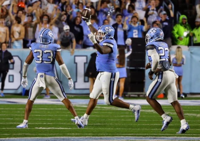 UNC moved up to No. 20 in the latest College Football Playoiff rankings that were released Tuesday night.