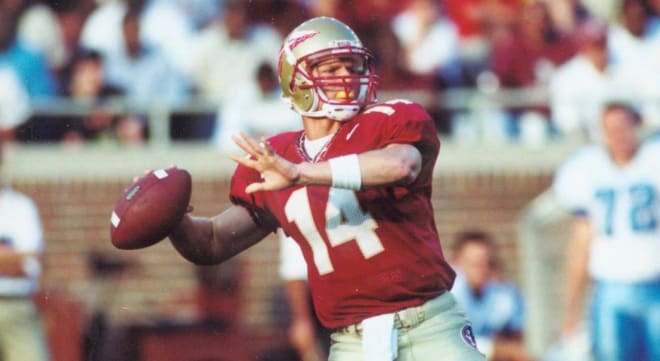 Marcus Outzen was elevated to FSU's starter in 1998 due to injuries to Dan Kendra, Chris Weinke.