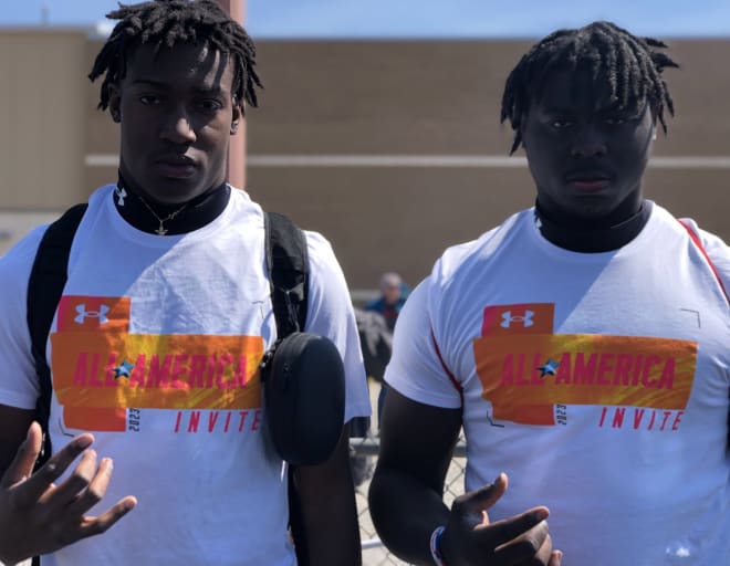 2024 EDGE Zina Umeozulu and 2023 DL David Hicks Jr.