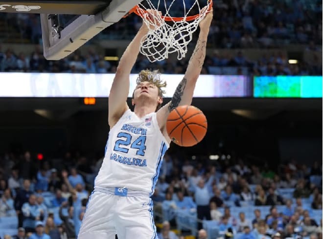 UNC freshman Tyler Nickel scored 16 points in 18 minutes Tuesday night versus The Citadel.