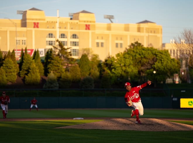 Nebraska baseball relief pitcher Jalen Worthley will be a key player to watch in the Huskers' pivotal series against Iowa this weekend