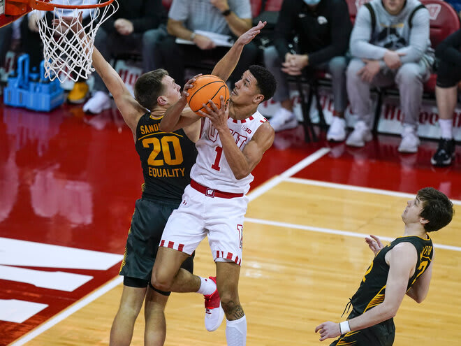 Johnny Davis was selected by the Washington Wizards with the No. 10 overall pick. 