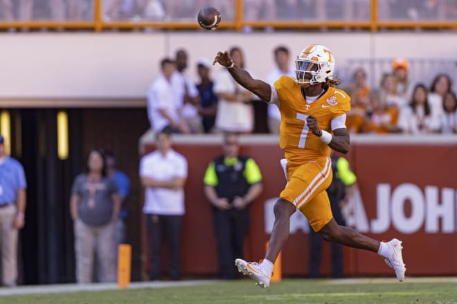 Watch: Tennessee QB Joe Milton makes appearance on NFL Network - Rocky Top  Talk