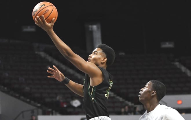 Tayvion Robinson was an All-State performer for the Falcons in both basketball and football