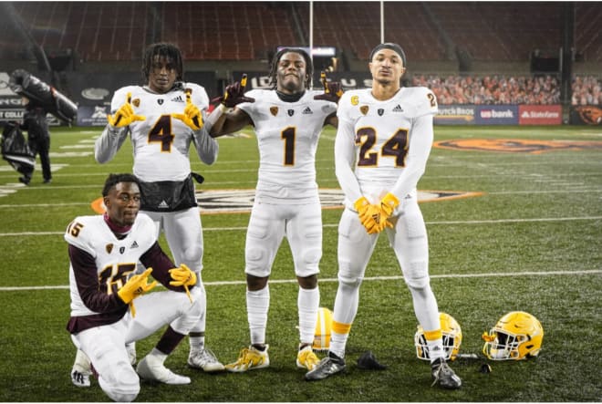 Hawkins on the ASU DB's: "The expectations for us as a unit are really high, I need everybody in the country to realize how good this secondary can be.”(Sun Devil Athletics Photo)