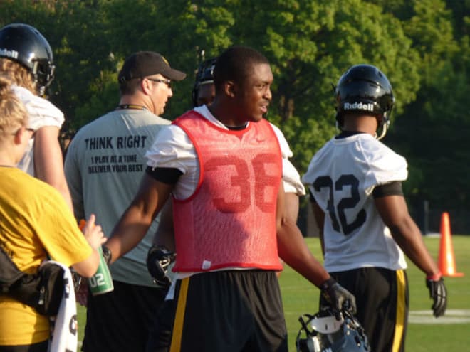 Steward appeared in 15 games for Missouri during his career, most on special teams.