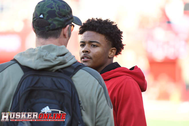 Derby (Kan.) running back Dylan Edwards visited Nebraska for the Ohio State game earlier this year. 