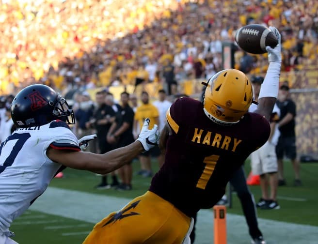 ASU wide receiver N'Keal Harry is the Pac-12 leading returning wide receiver  
