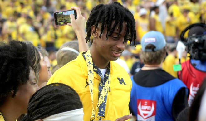 Louisiana defensive back Amorion Walker visited Michigan Wolverines football recruiting, Jim Harbaugh