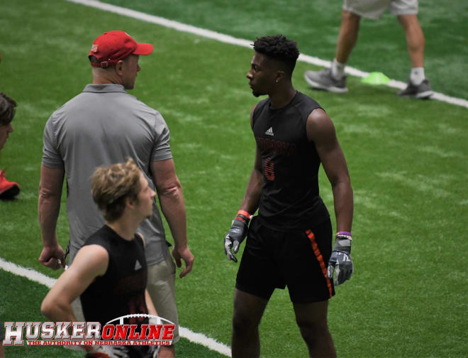 2024 WR Daevonn Hall makes second visit to Lincoln this year for BBQ